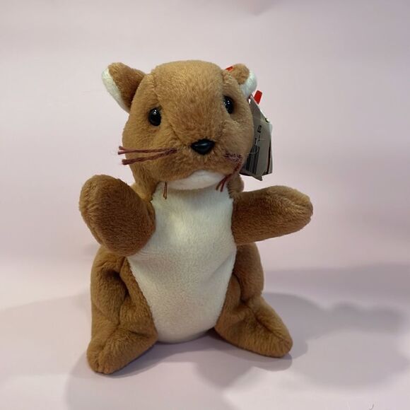 1996 Original Ty Beanie Baby Nuts the Squirrel Excellent Used Condition 6” tall - Picture 2 of 9
